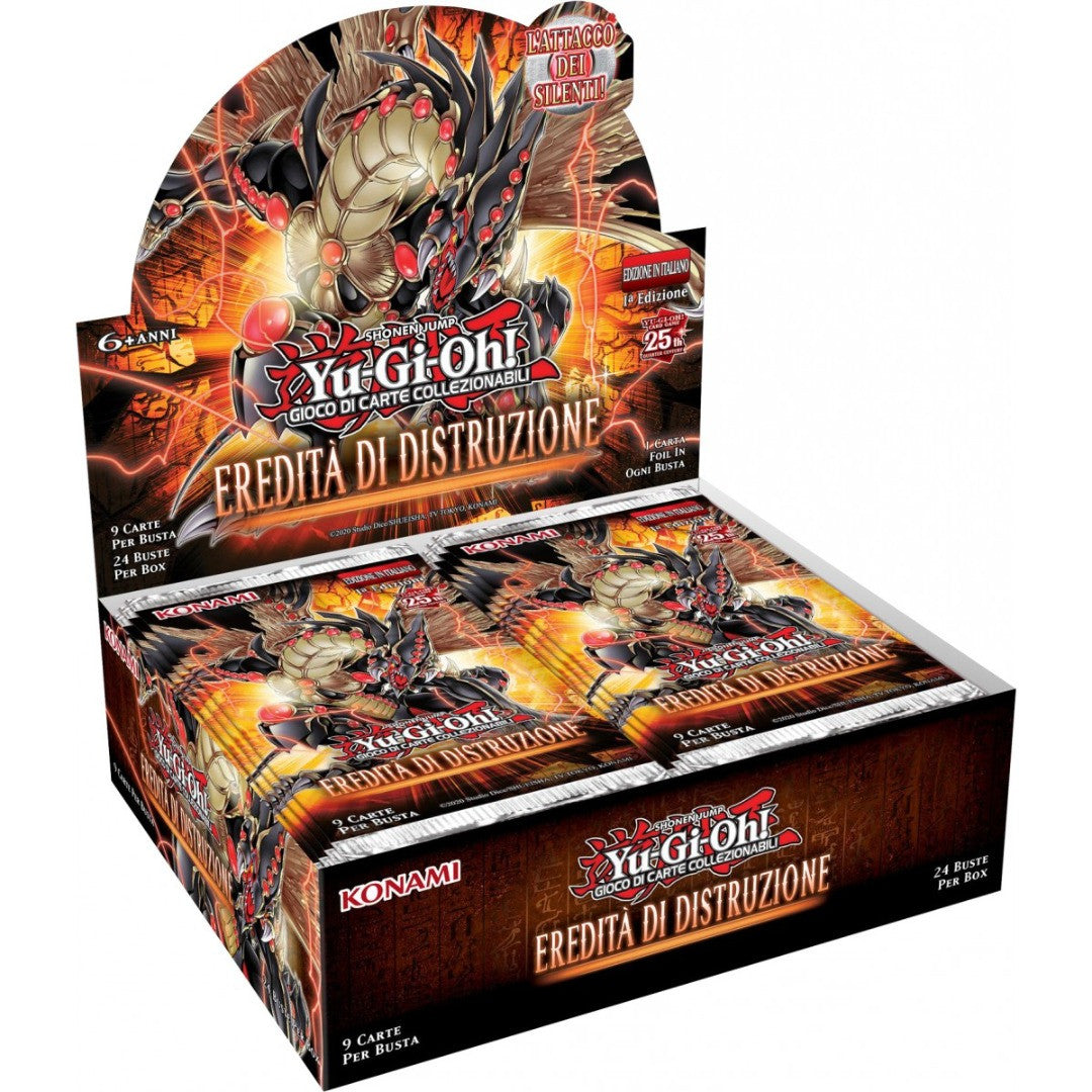 Box Yu-Gi-Oh! - Eredità Di Distruzione Display (24 Buste) - Ita
