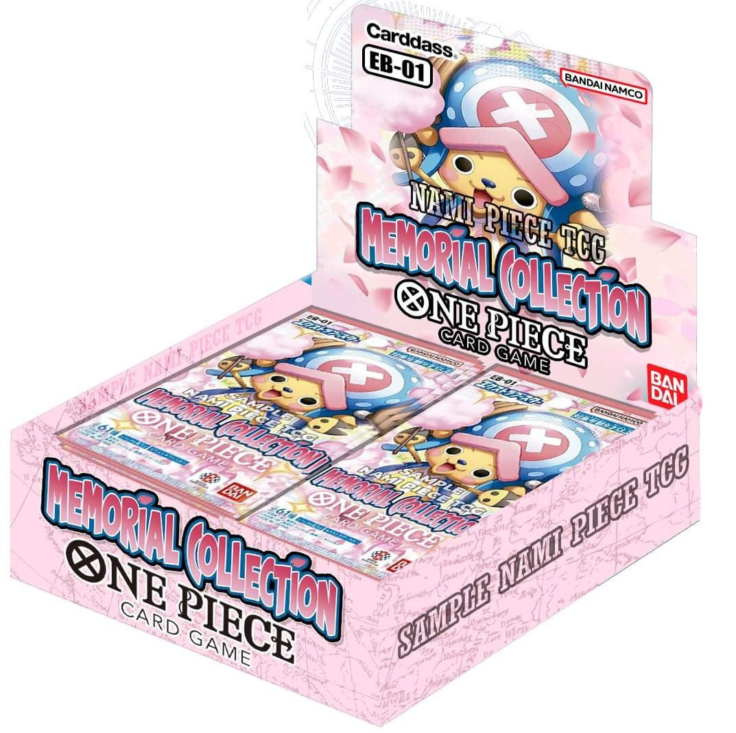 Box One Piece Card Game Eb01 Extra Booster Memorial Collection