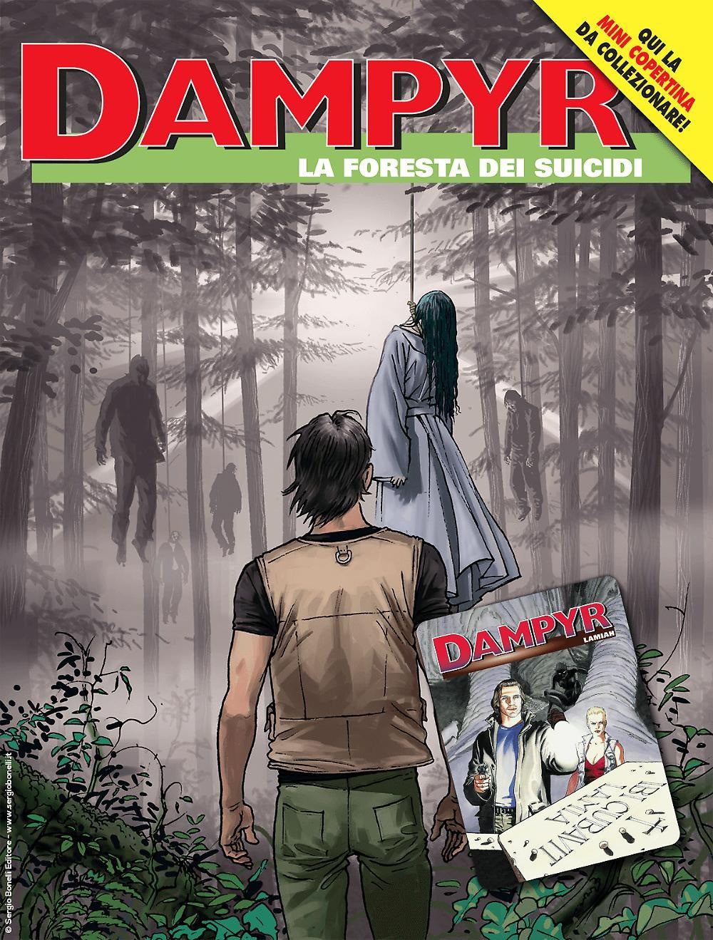 Dampyr 278 - Cvr A - Cover A: "Dampyr 51 Le Tre Vecchie Signore" La Foresta Dei Suicidi