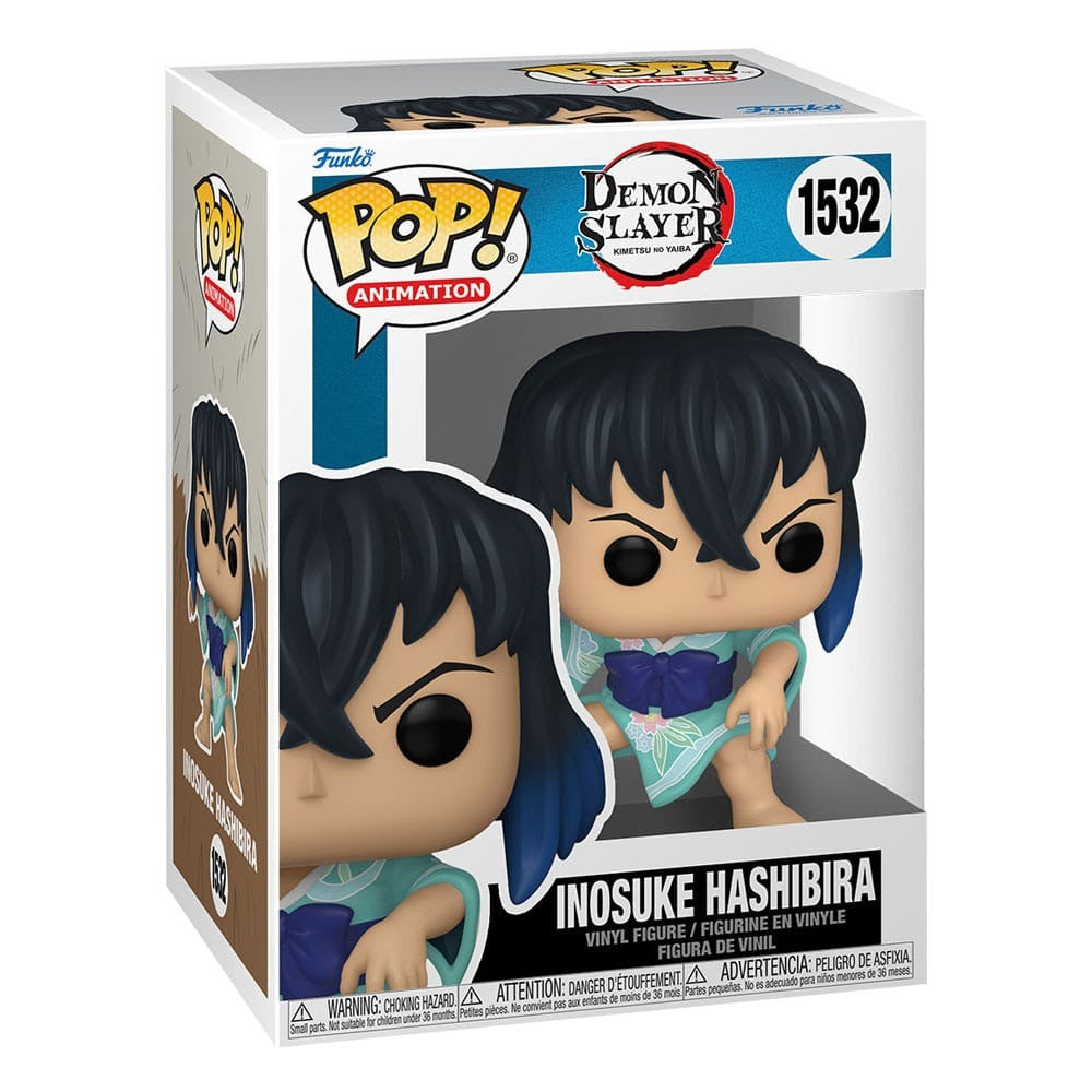 Demon Slayer: Kimetsu No Yaiba Pop! Animation Figure Inosuke(Kimono) 9 Cm