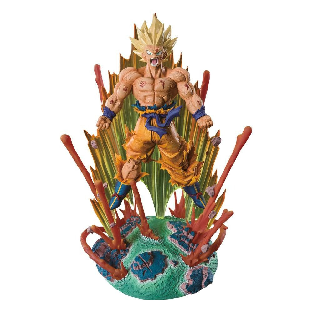Dragon Ball Zero Ss Son Goku Talking Statue - Bandai Shfiguarts Zero