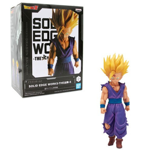 Dragon Ball Z Solid Edge Works V.5 Ss Ii Son Gohan - Banpresto