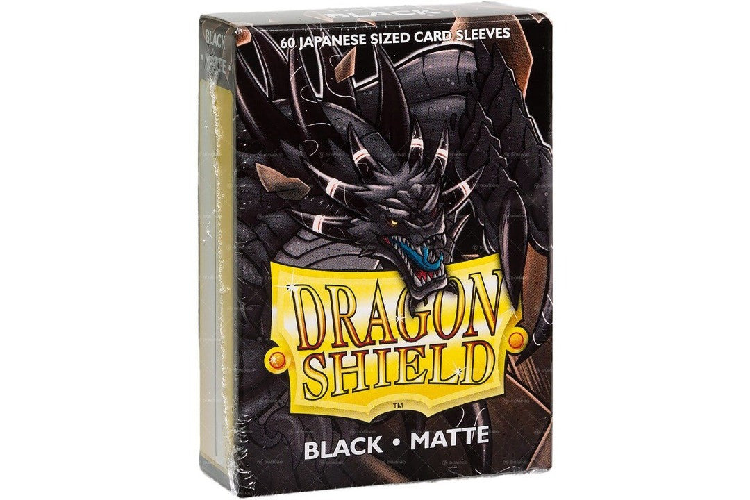 Dragon Shield Japanese Size Card 60 Black Matte