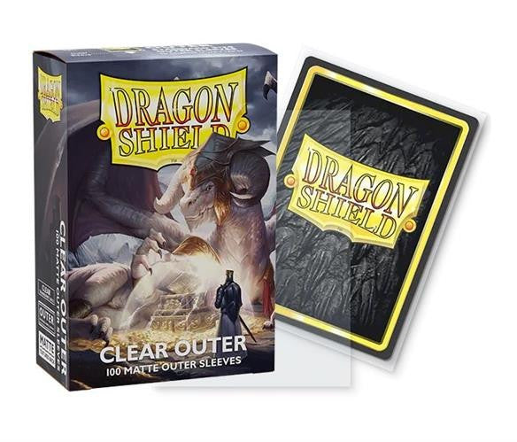 Dragon Shield Outer Sleeves Matte clear