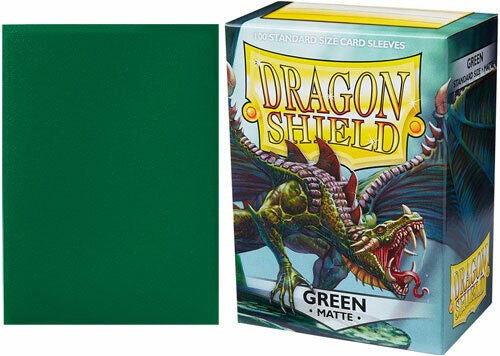 Dragon Shield Standard Sleeves - Matte Green