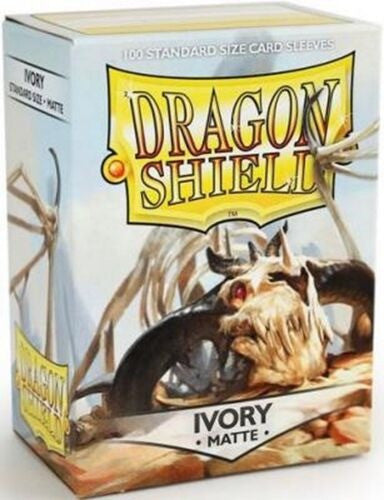 Dragon Shield Standard Sleeves - Matte Ivory 100 Pz.