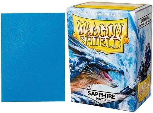 Dragon Shield Standard Sleeves - Matte Sapphire 100 Pz.