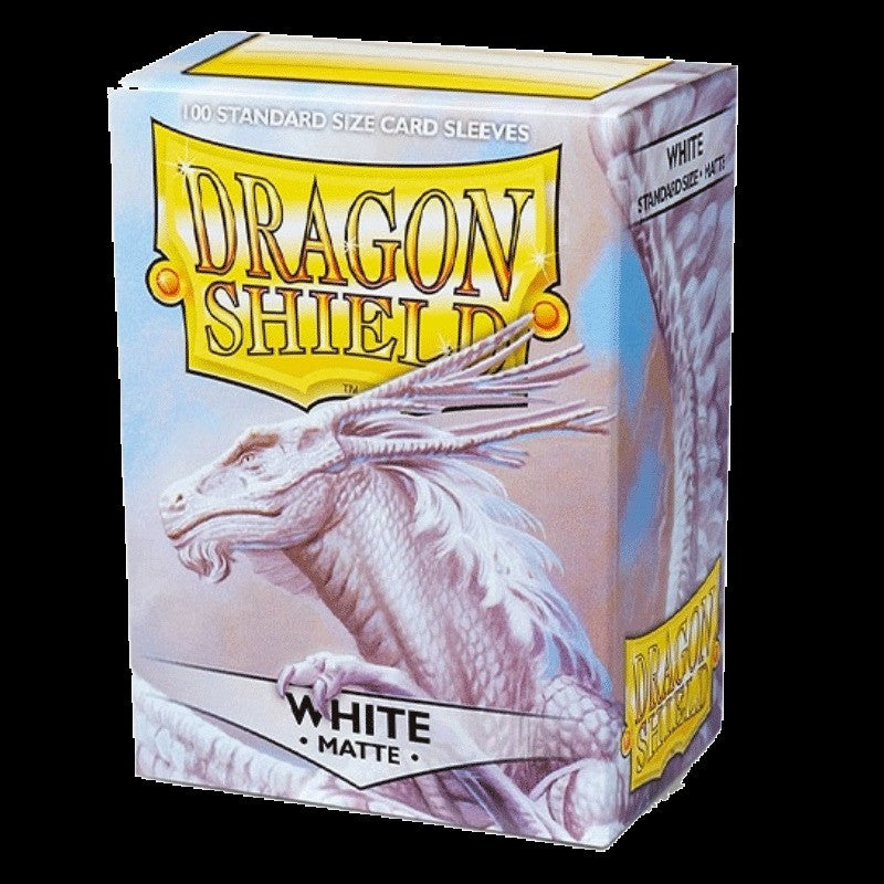 Dragon Shield Standard Sleeves - Matte White 100 Pz.