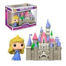 Funko Pop - Disney: Ultimate Princess Pop! Town Vinyl Figure Aurora & Castle (Sleeping Beauty) 9 Cm