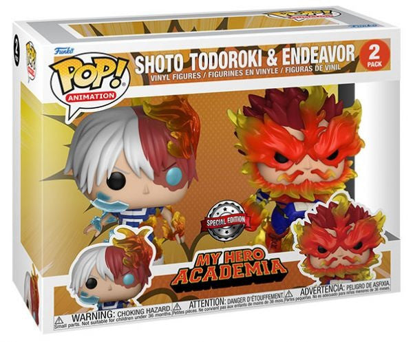 Funko Pop - Mha Todoroki & Endeavor Set
