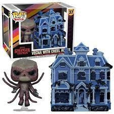 Funko Pop - Stranger Things Pop! Town Vinyl Figure Vecna With Creel House 9 Cm