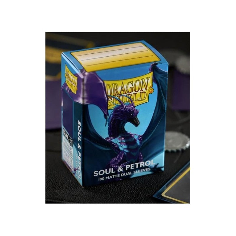 Dual Matte Soul & Petrol – Dragon Shield Standard (100)