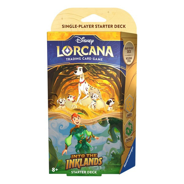 Lorcana Starter Deck Pongo E Peter Pan Into The Inklands Eng