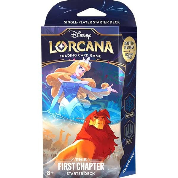 Lorcana - The First Chapter - Sapphire/Steel Starter Deck (Eng)