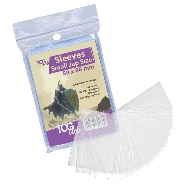 Bustine Protettive Small Jap Size - Ultra Clear - 60 micron
