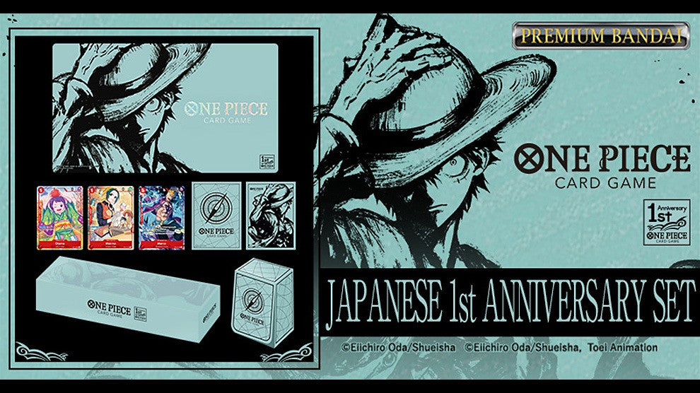One Piece Card Game Japanese 1St Anniversary Set