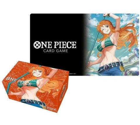 One Piece Card Game Playmat And Storage Box Set -Nami
