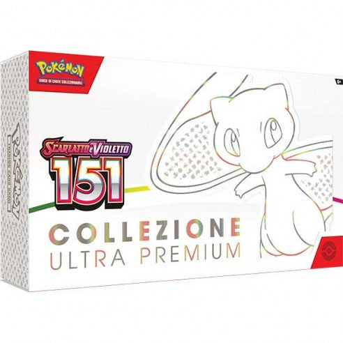 Pokemon Scarlatto E Violetto 3.5 Pokemon 151 Ultra Premium Mew Ita