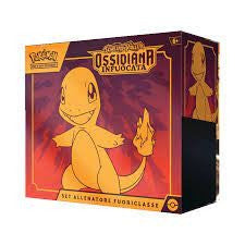 Pokemon Set Allenatore Fuoriclasse Etb Ossidiana Infuocata