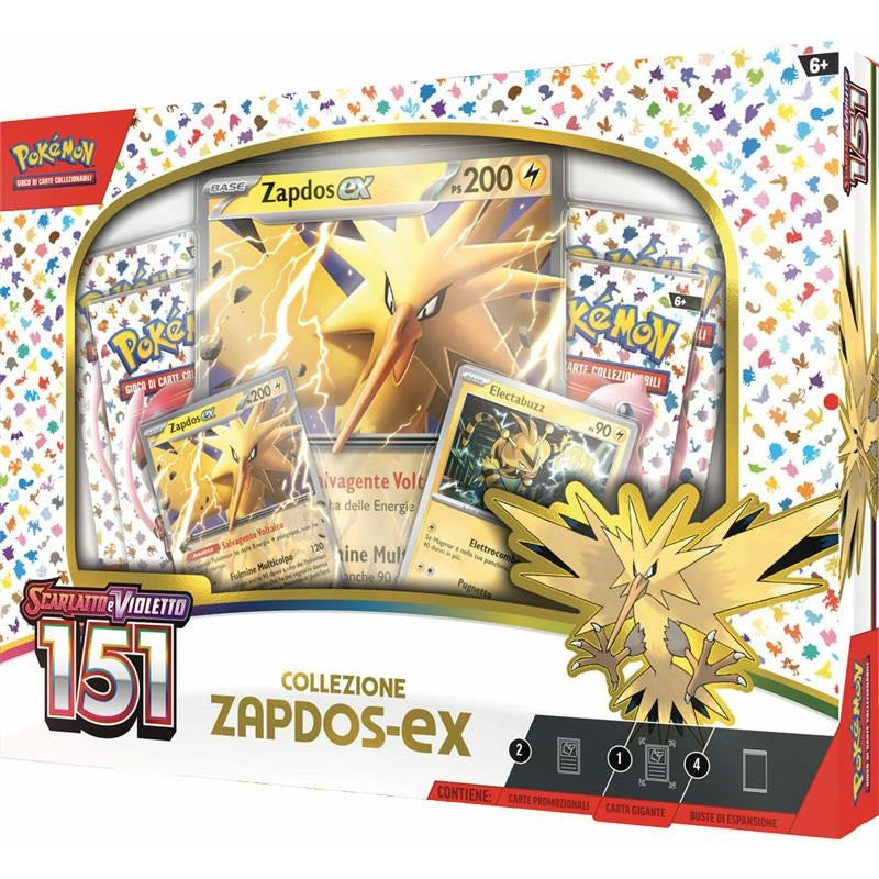 Scarlatto E Violetto 151 Collezione Zapdos Ex (It)