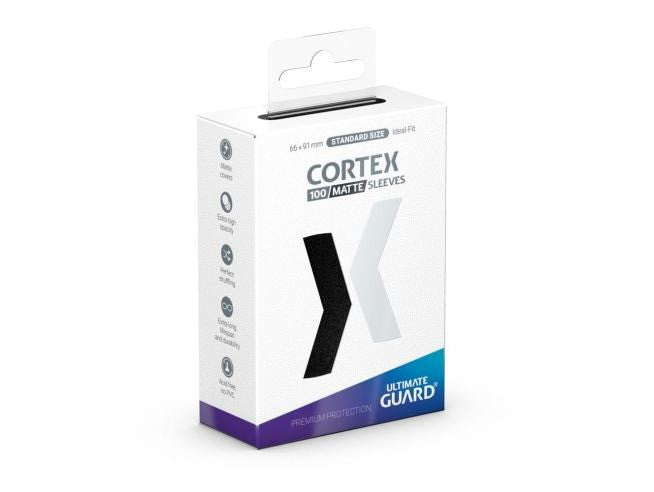 Ultimate Guard Cortex Sleeves Standard Size Matte Black (100)