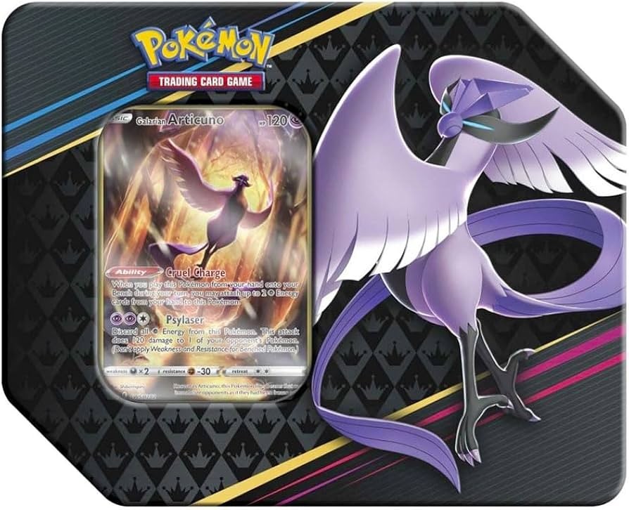 Pokemon Sword & Shield 12.5 Crown Zenith Special Art 7'' Tin