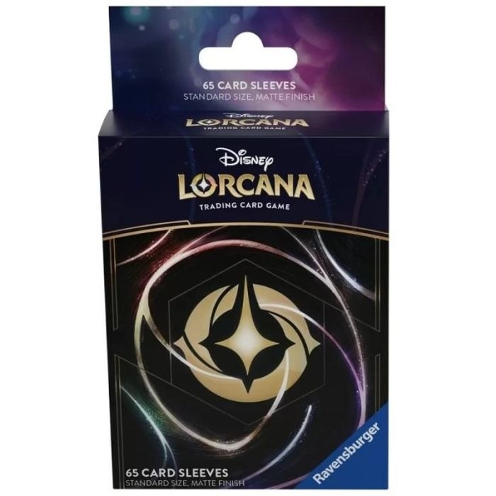 Lorcana 65 buste protettive logo Lorcana