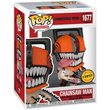 Chainsaw Man: Funko Pop! Animation - Chainsaw Man With Chase (Bloody)