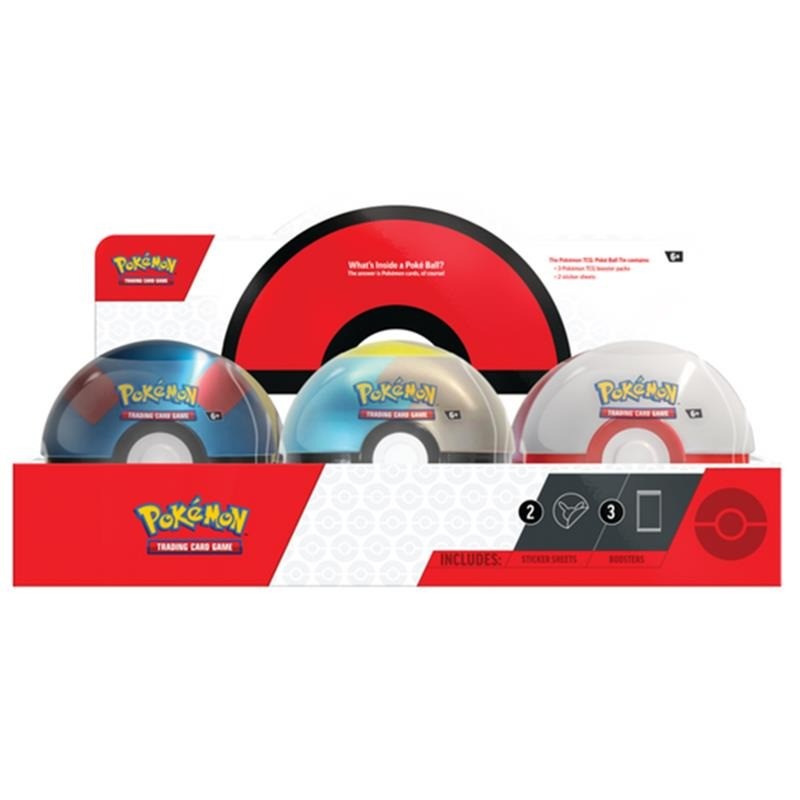 Pokemon Ottobre Poke Ball Tin assortito ITA