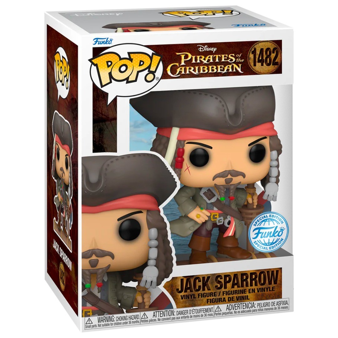 Pirates Of The Caribbean Funko Pop Jack Sparrow 1482