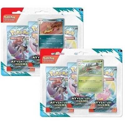 Pokemon SV09 Scarlatto e Violetto - Avventure Insieme 3 Pack Blister