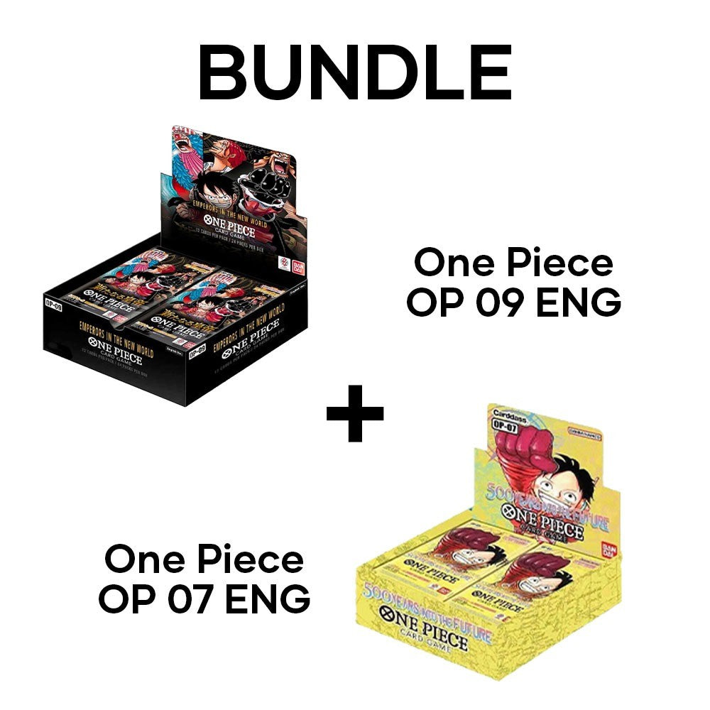 One Piece Card Game Bundle Op09 e Op07