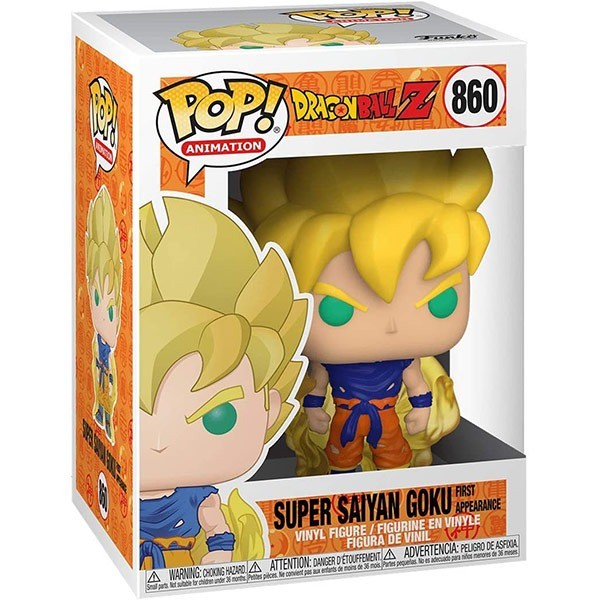 Funko Pop! Animation - Super Saiyan Goku (First Apeearance) 860