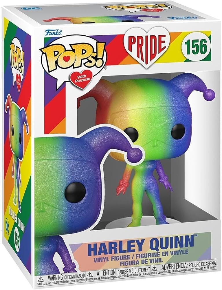 Funko Pop! Heroes: DC Pride - Harley Quinn - DC Comics 156
