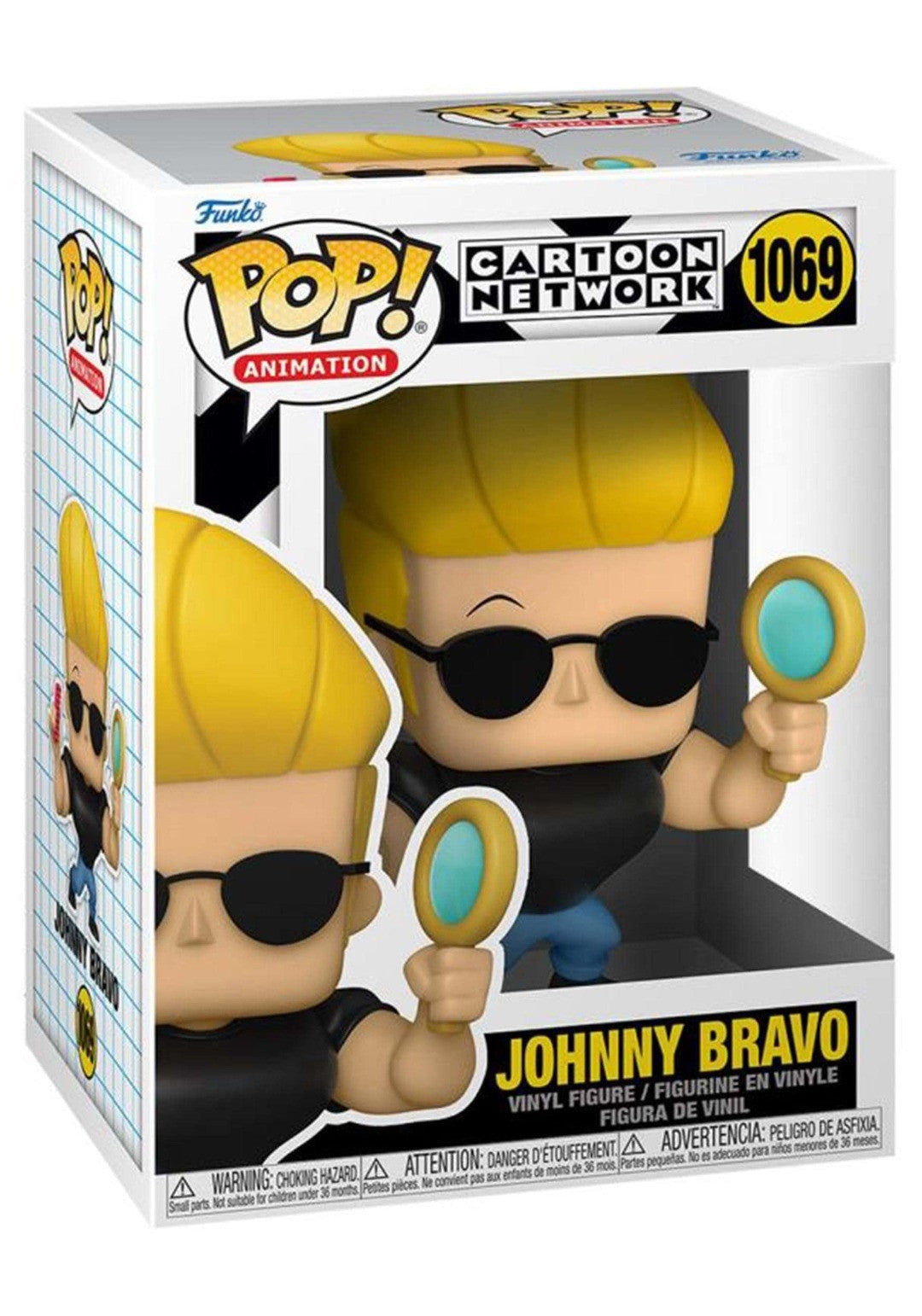 Cartoon Network Funko Pop! Animation - Johnny Bravo (W/Mirror & Comb) 1069