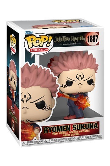 Jujutsu Kaisen POP! Animation Vinyl Figures Sukuna (Fire Arrow) 9 cm