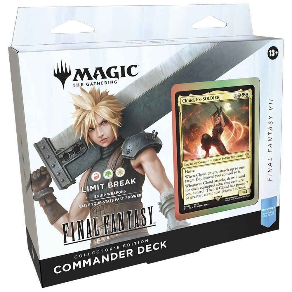 Magic Final Fantasy - Commander Deck Display Collector Edition Final Fantasy VII Eng