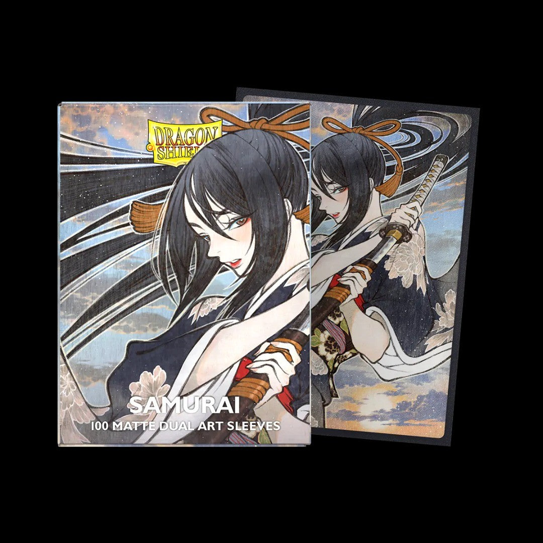 AT16153 Dragon Shield Matte Art Sleeves Samurai