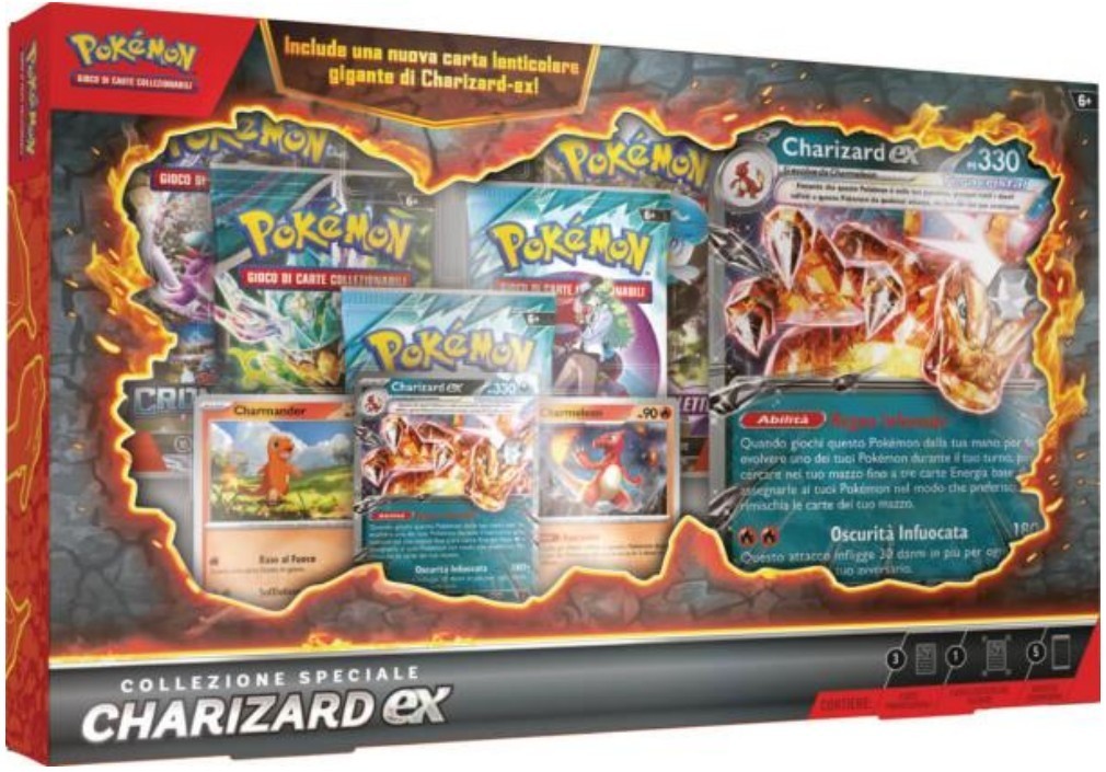 Pokemon collezione speciale charizard-ex ITA
