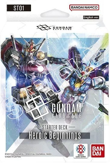 Gundam Card Game Starter Deck ST01 Heroic Beginnings ENG