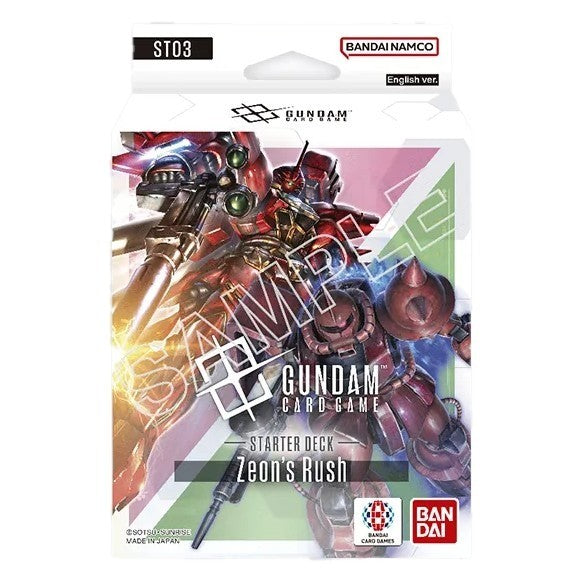 Gundam Card Game Starter Deck ST03 SED Strike eng