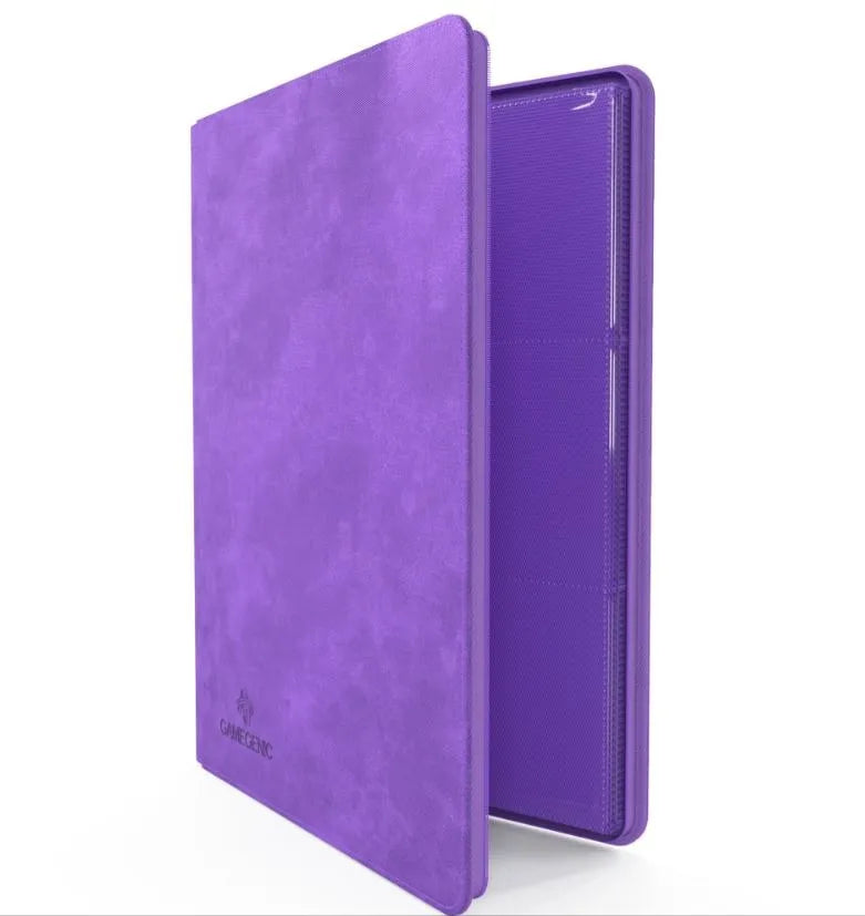 Gamegenic . 18 Pocket Album Purple - Zip up