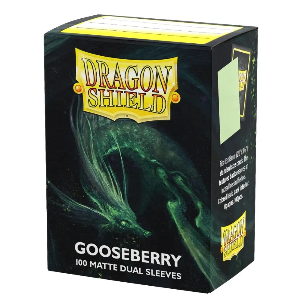 Dragon Shield Dual Matte sleeve Gooseberry Standard - 100 sleeves