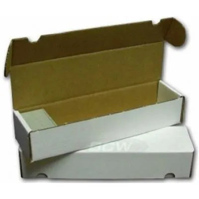 1000 Cardbox / Fold-out Box with Lid for Storage of 1.000 Cards