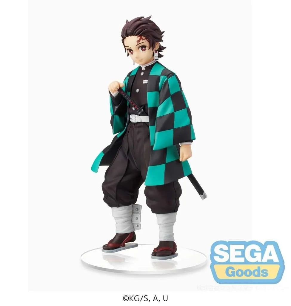 Sega Super Premium Figure Demon Slayer Kimetsu no Yaiba Tanjiro Kamado Sibling Bonds Ver.