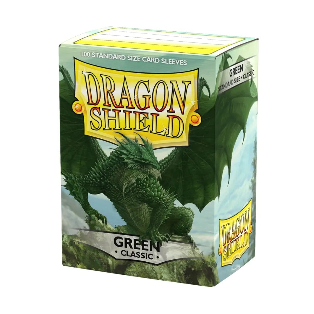 AT-10004 Dragon Shield - 100 BUSTINE STANDARD - Classic Green