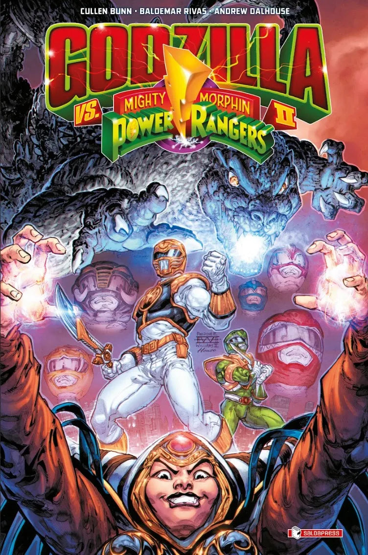 Godzilla Vs. Mighty Morphin Power Rangers II - Saldapress