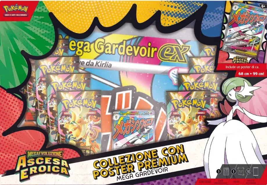 Megaevoluzione: Ascesa Eroica - Collezione con Poster Premium - Mega Gardevoir (ITA)