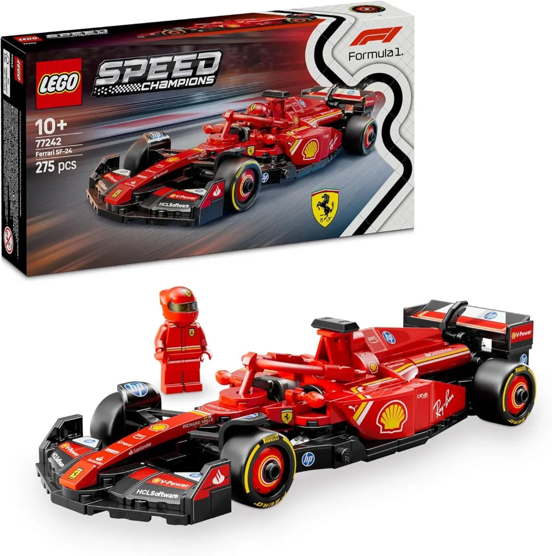 LEGO 77242 Speed Champions - Auto da corsa F1 Ferrari SF-24
