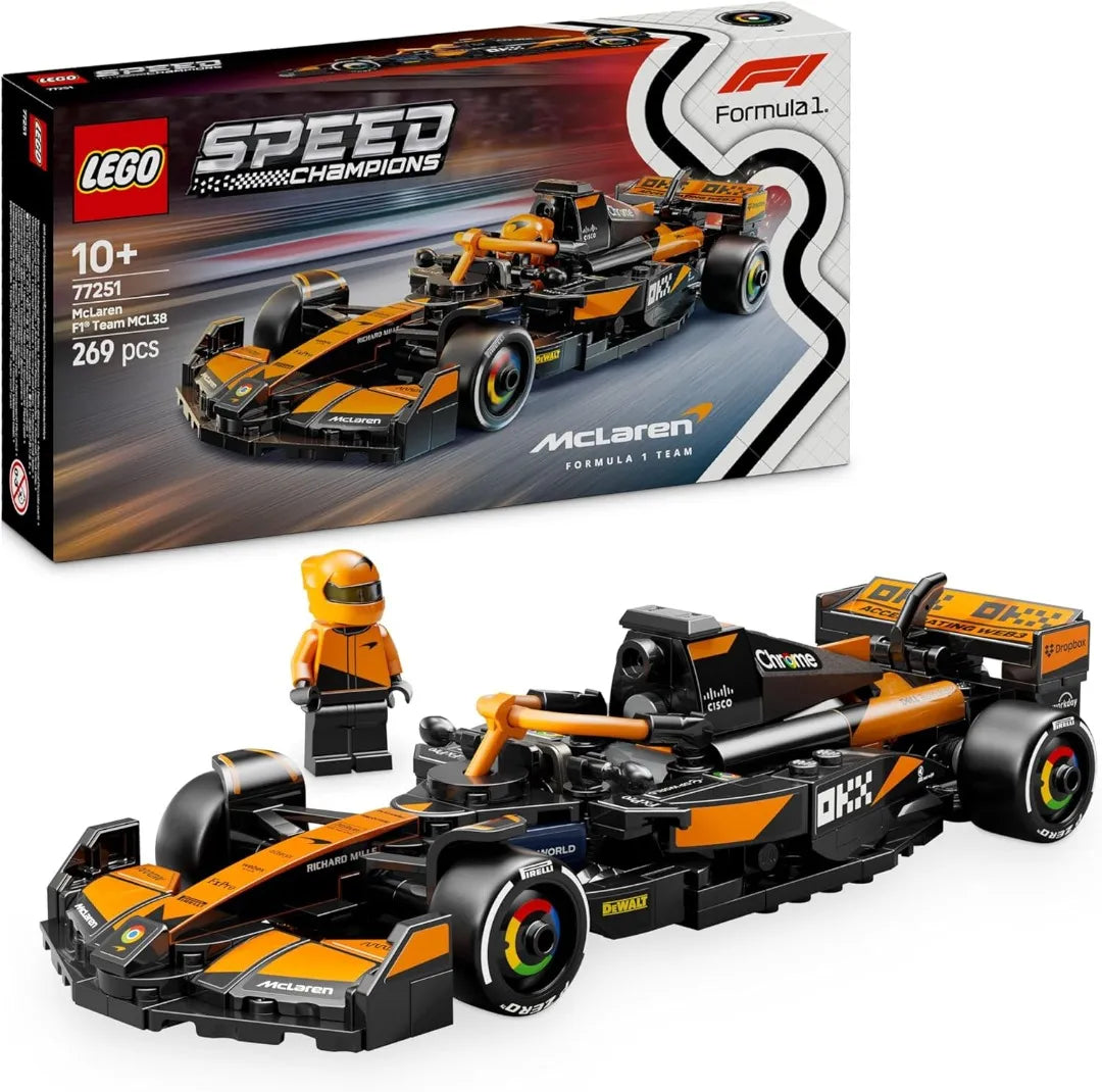 LEGO 77251 Speed Champions - Auto da corsa McLaren F1 Team MCL38